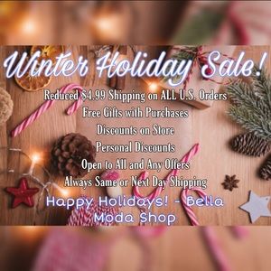 Winter Holiday Sale!